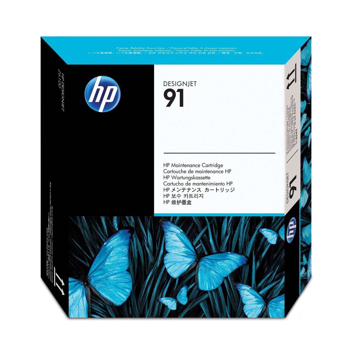 HP Cartuccia di Manutenzione 91 C9518A - Compatibile con DesignJet Z6100, Durata 130 Pagine