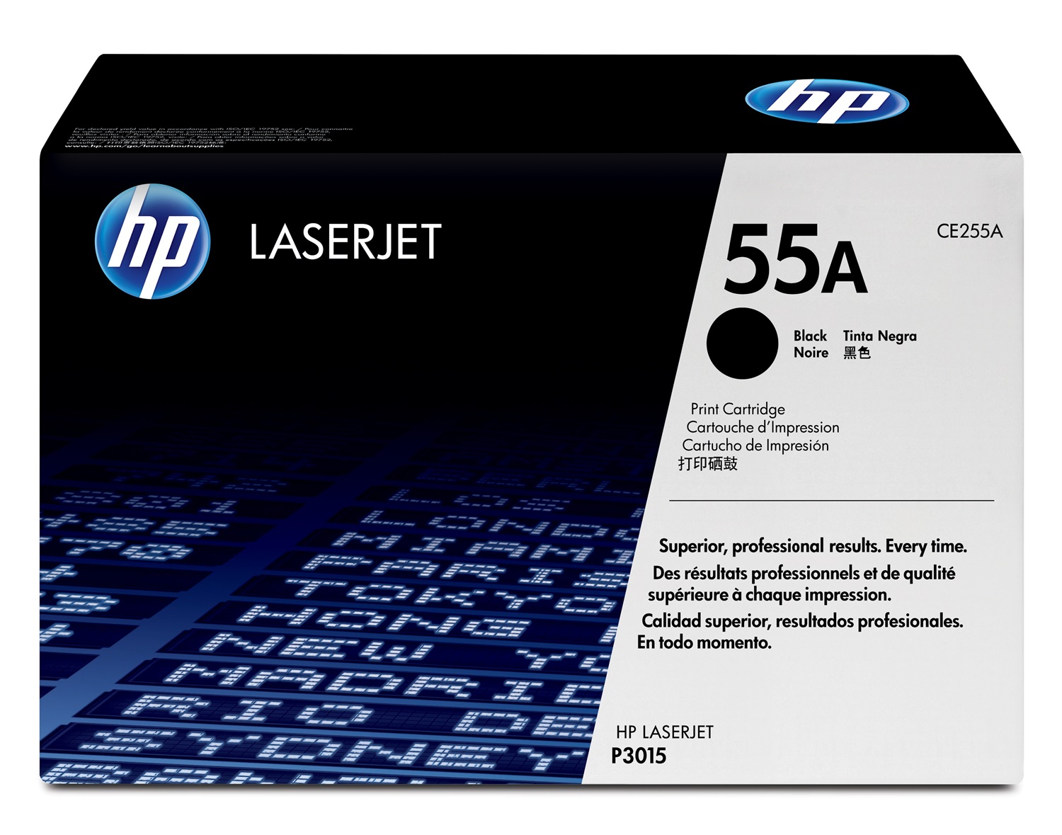 HP Cartuccia Toner Originale Nero LaserJet 55A CE255A - 6000 Pagine