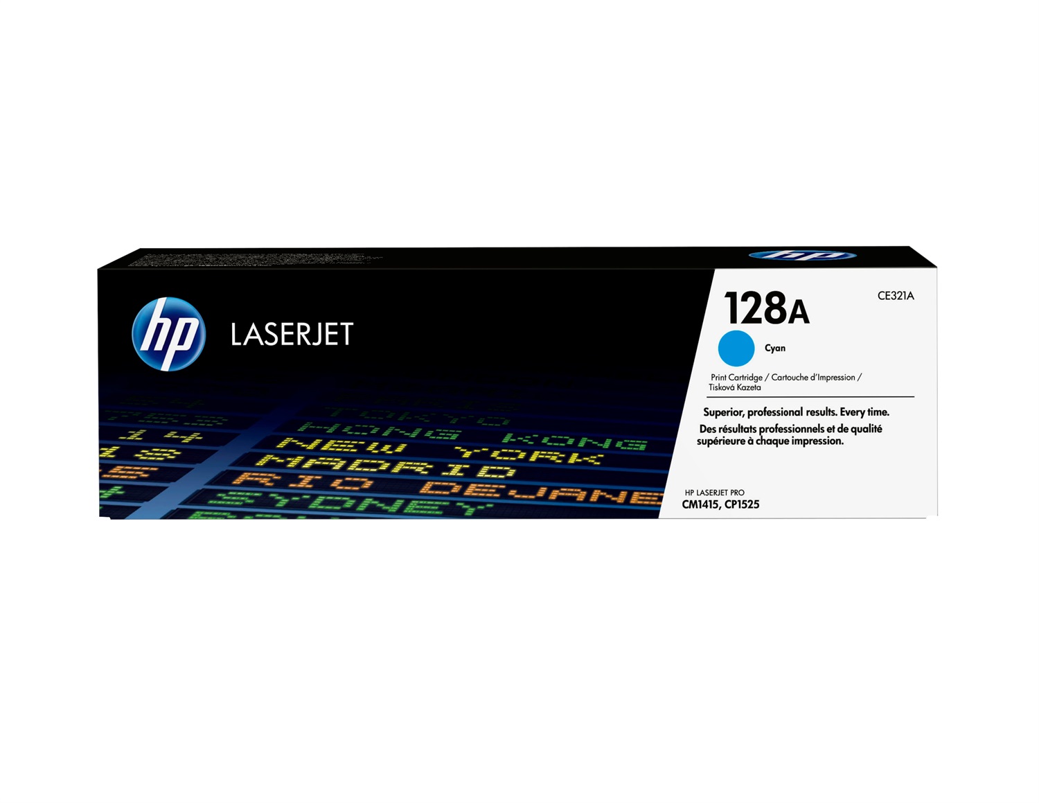HP Cartuccia Toner originale Ciano LaserJet 128A CE321A - 1300 Pagine