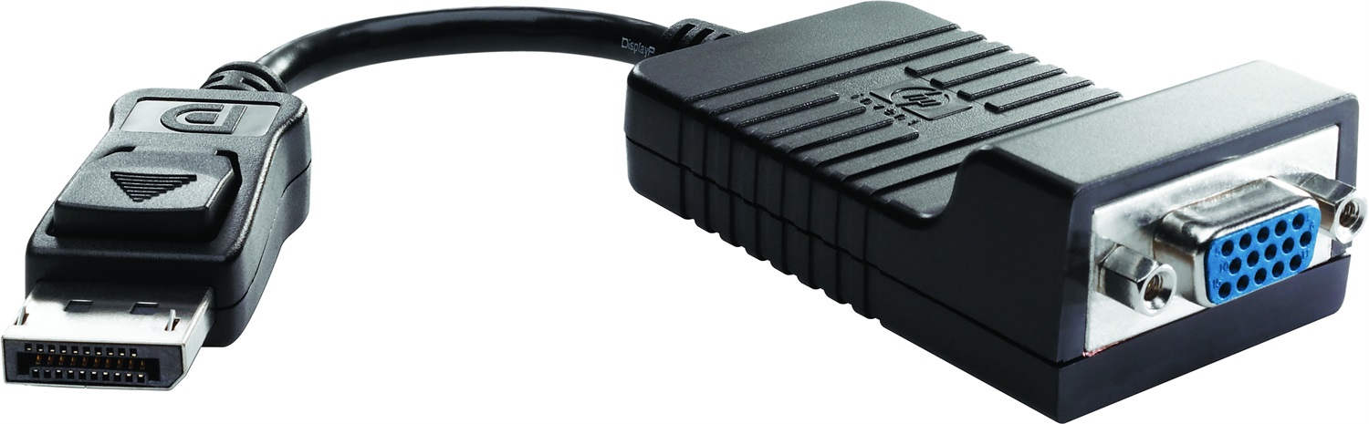 HP Adattatore DisplayPort a VGA 0,2 m - Maschio/Femmina, 60 g