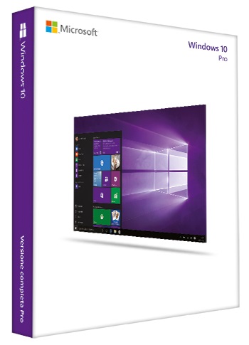 Microsoft Windows 10 Pro - Licenza FPP, Aggiornamento da Windows 10 Home, Facile da usare e Ricco di Funzioni