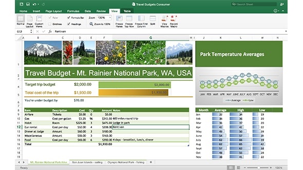 Microsoft Office Home & Business 2016 per Mac - Suite di Produttività con Word, Excel e PowerPoint - Licenza Lifetime Multilingua
