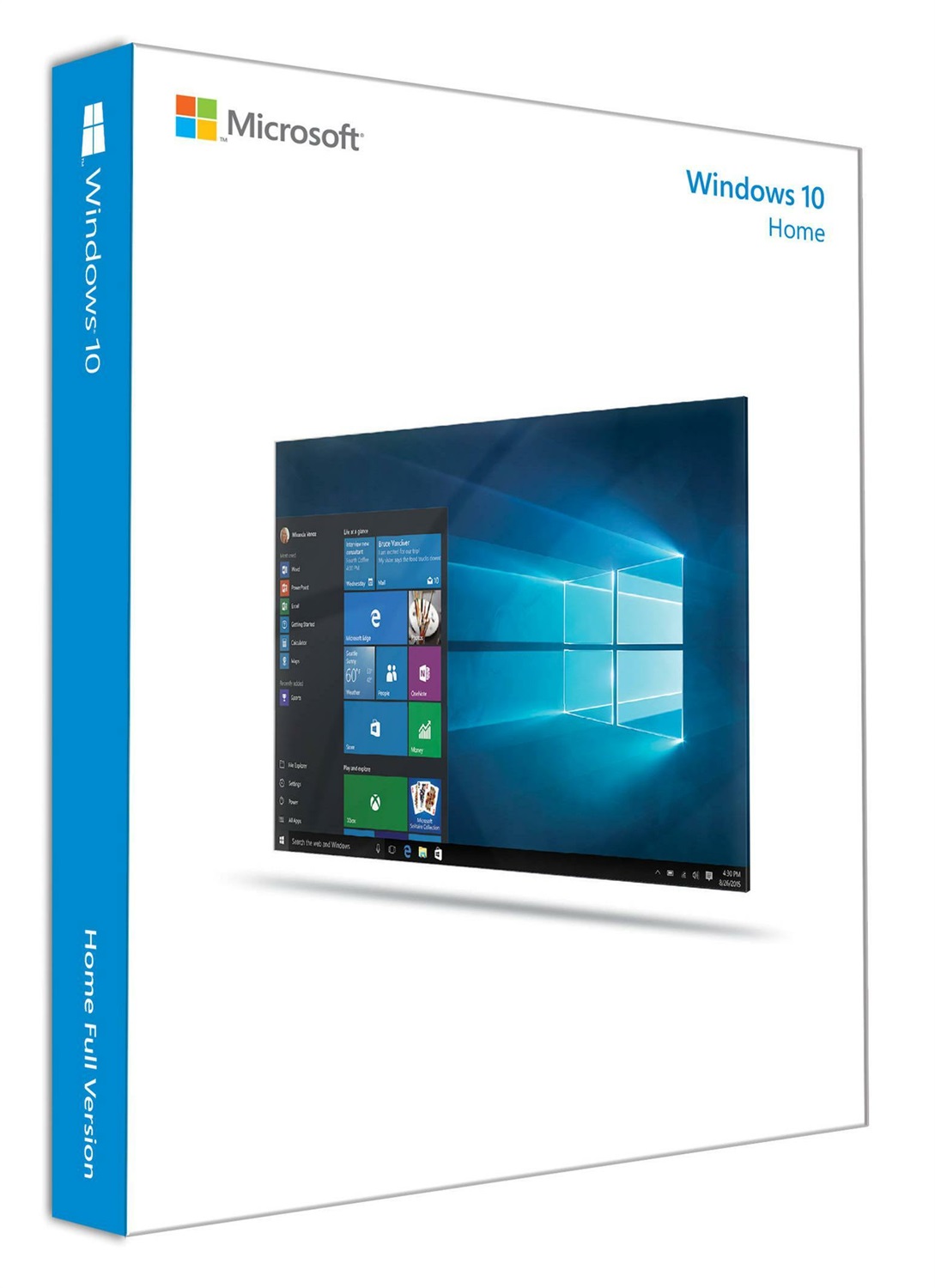 Microsoft Windows 10 Home - Licenza A Vita - 32/64 Bit - Attivazione Online