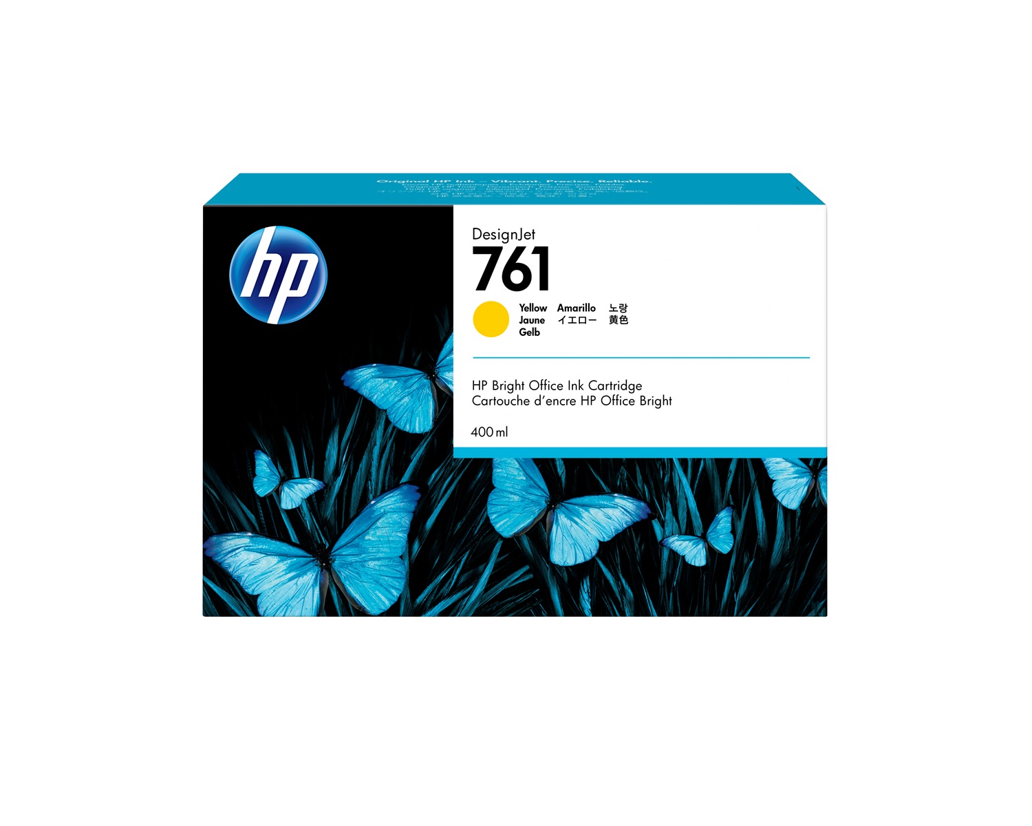 HP Cartuccia d'inchiostro Giallo CM992A per DesignJet 761, 400 ml - Originale