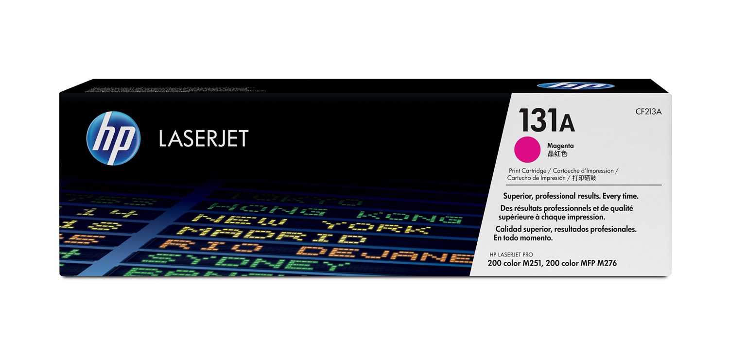 HP Cartuccia Toner originale Magenta CF213A 131A - 1800 Pagine, Compatibile con LaserJet Pro 200 Series