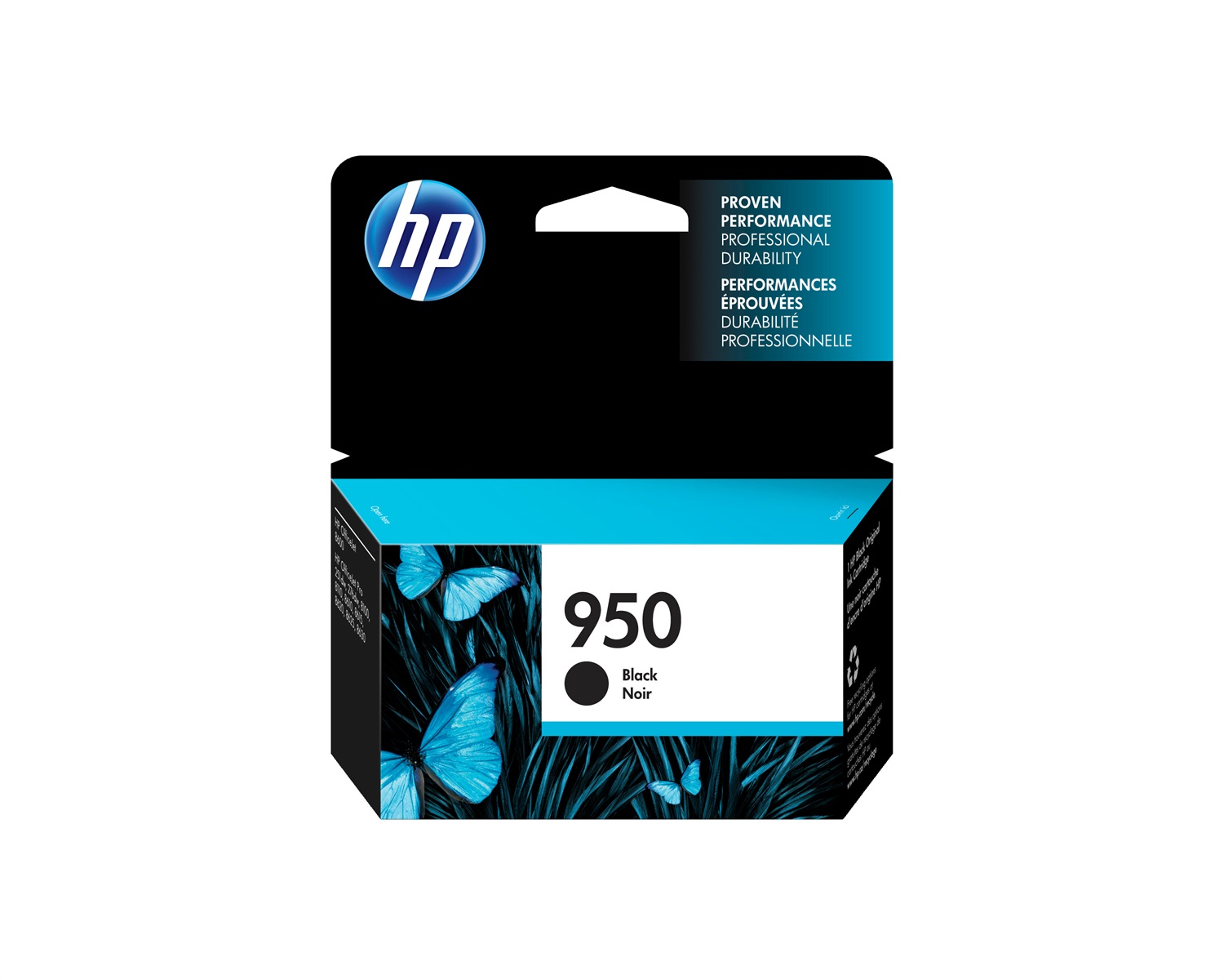 HP Cartuccia originale inchiostro nero CN049AE N.950 - 24ml, Resa fino a 1000 pagine, Inchiostro a base di pigmento