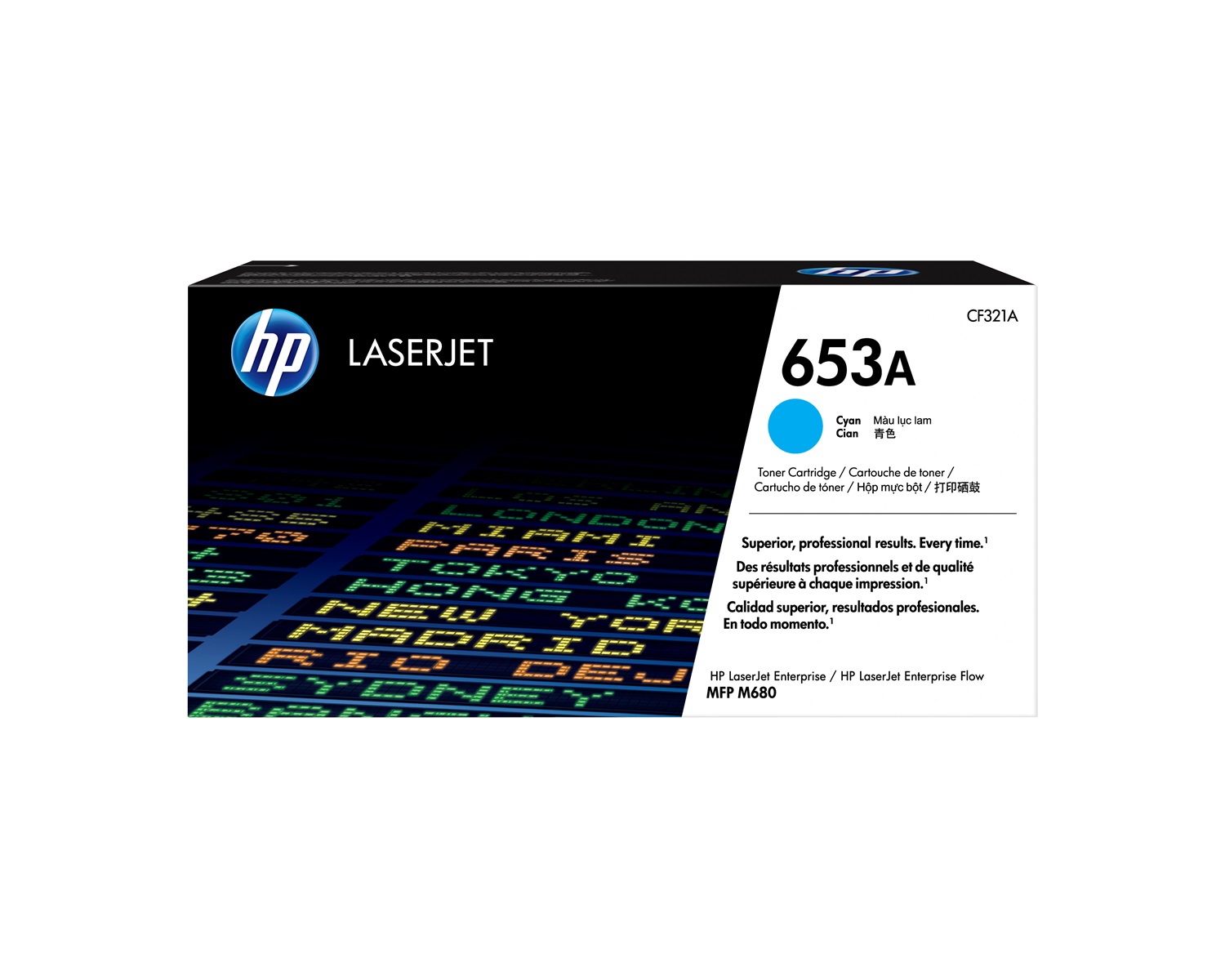 HP Cartuccia Toner Originale Ciano 653A CF321A - 16500 Pagine