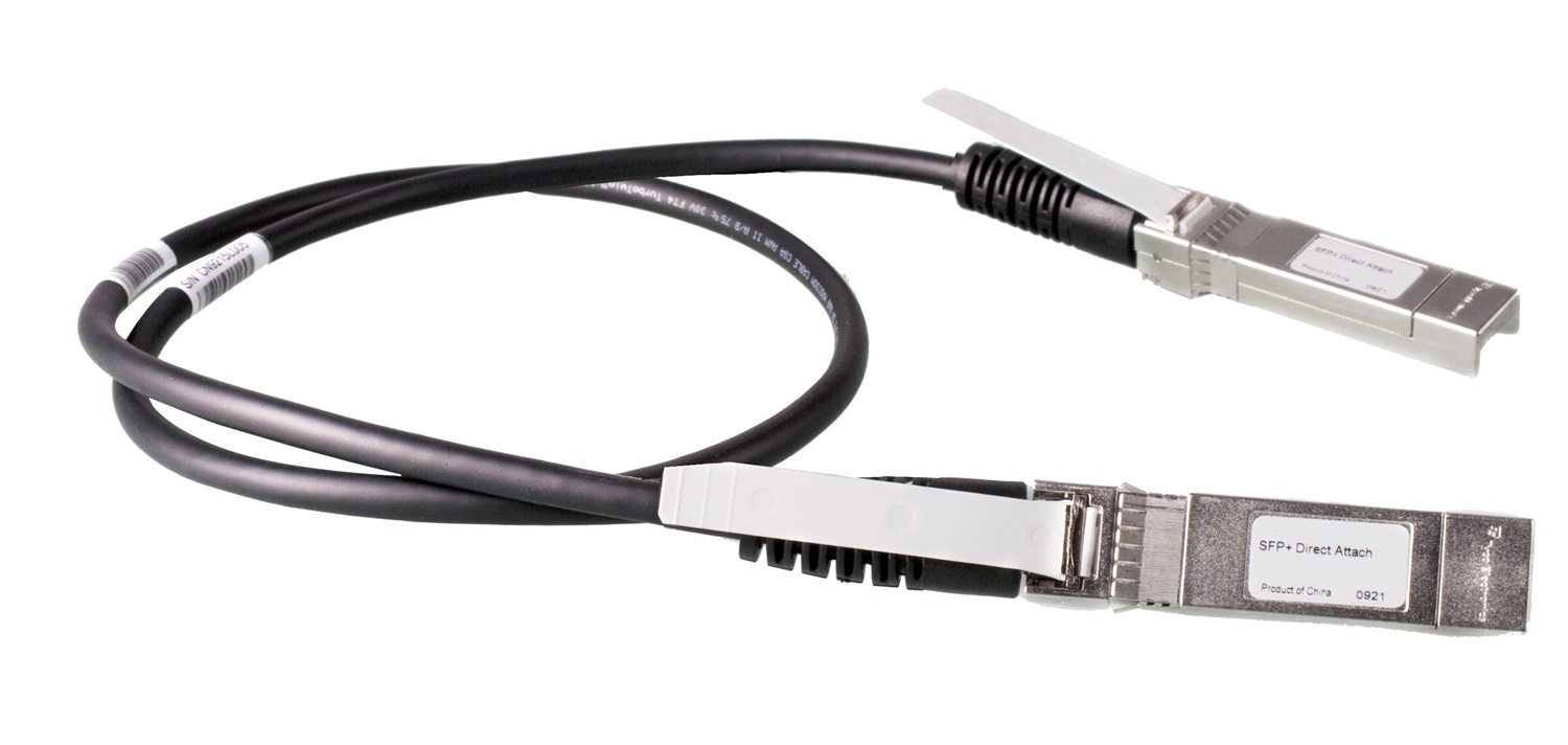 Hewlett Packard Enterprise JD095C Cavo di rete SFP 10G 0,65 m Nero - Compatibile con HPE 5120, 5500, 59XX, 75XX