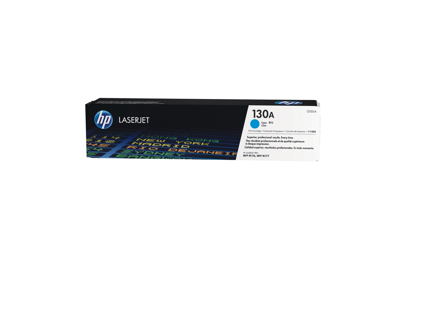 HP Toner Originale Ciano CF351A 130A - 1000 Pagine per LaserJet Pro MFP M176N/M177FW