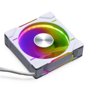 Phanteks D30 PWM Regular Airflow D-RGB Ventilatore 120 mm Bianco