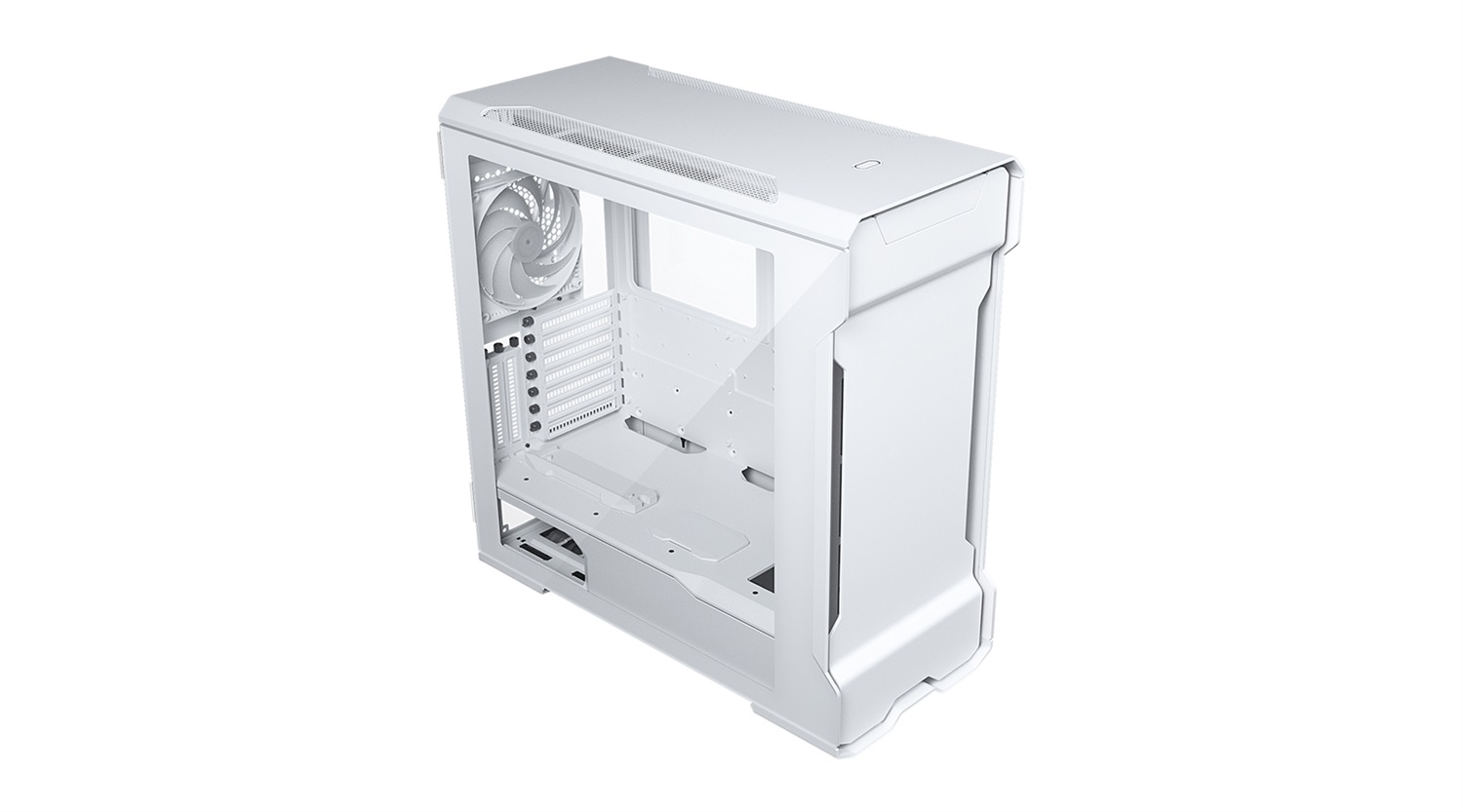 Phanteks Evolv X Midi Tower Bianco Opaco con Vetro Temperato, RGB LED, E-ATX, Spazio per Radiatori fino a 420 mm