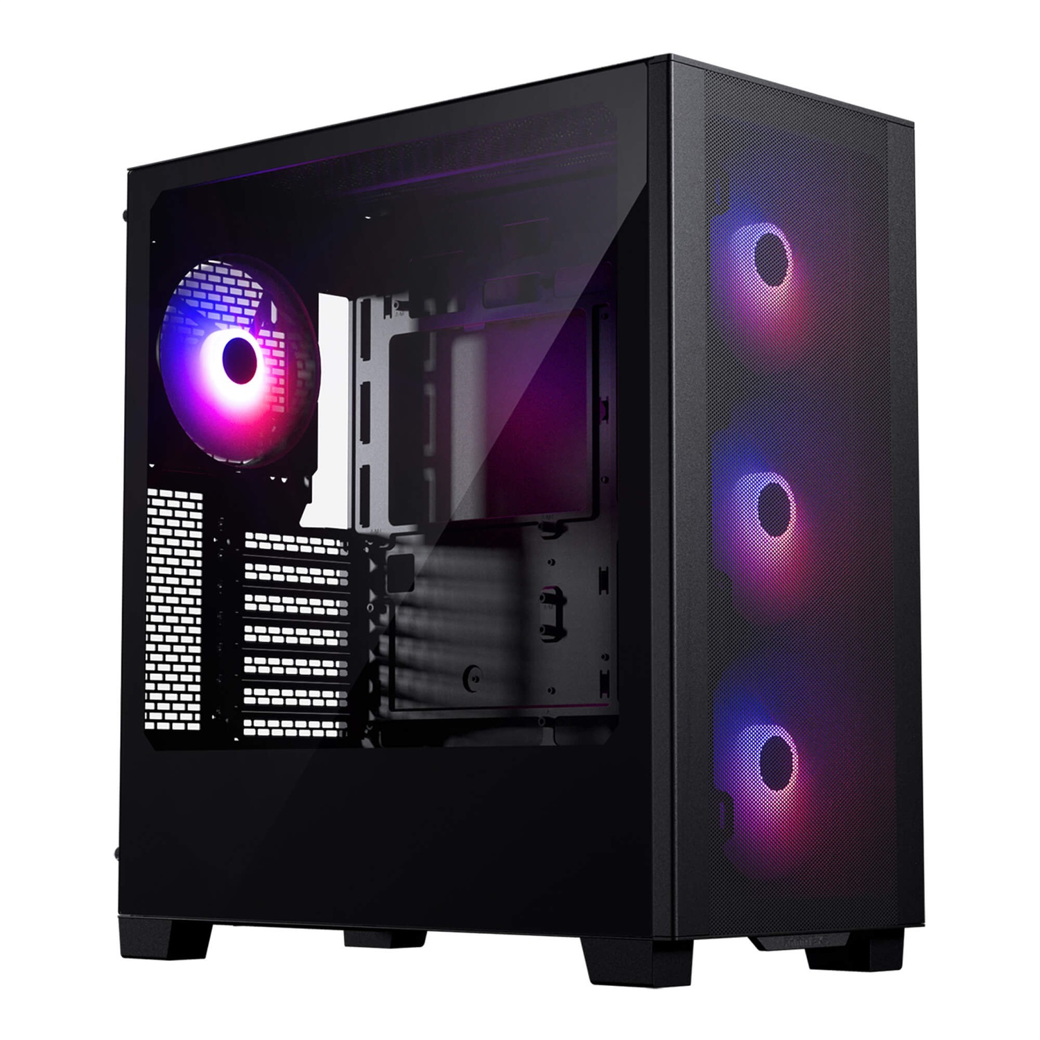 Phanteks XT Pro Ultra Midi Tower Nero - D-RGB, Vetro Temperato, Compatibile con ATX/E-ATX, 4 x 140mm Ventole incluse