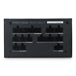 Phanteks Revolt Alimentatore 1000W ATX 3.0 Platinum Completamente Modulare PCIe 5.0 Nero