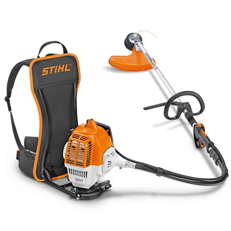 STIHL FR 235 - Decespugliatore Spalleggiato a Scoppio Leggero con Motore STIHL 2-MIX® e Lama Falciante