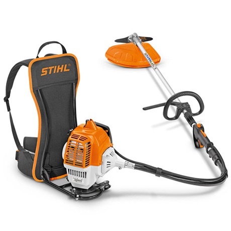 STIHL FR 235 - Decespugliatore Spalleggiato a Scoppio Leggero con Motore STIHL 2-MIX® e Lama Falciante