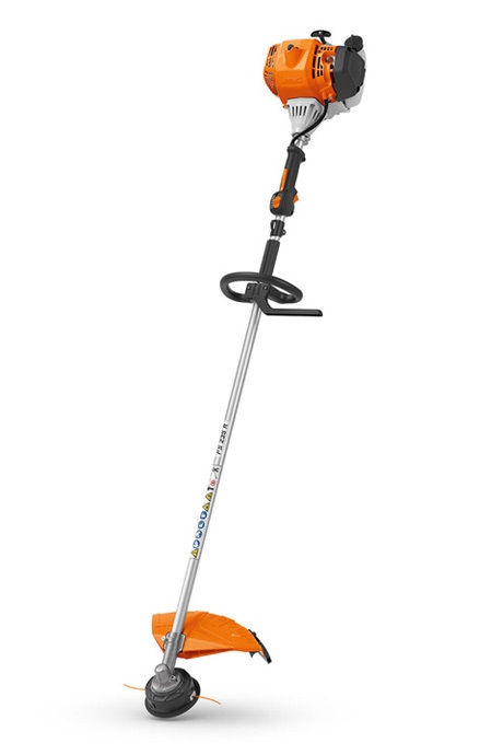 Stihl FS 235 R Decespugliatore Benzina 1550 W - Nero, Metallico, Arancione con Sistema Antivibrazioni e Motore 2-MIX