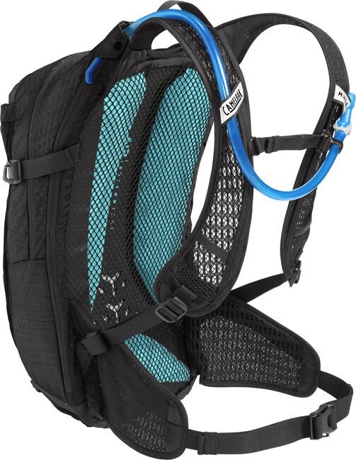 CamelBak Zaino M.U.L.E. Pro 14 Donna con Sacca Idrica da 3L - Nero/Bianco, Taglia Unica