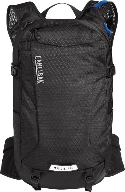 CamelBak Zaino M.U.L.E. Pro 14 Donna con Sacca Idrica da 3L - Nero/Bianco, Taglia Unica