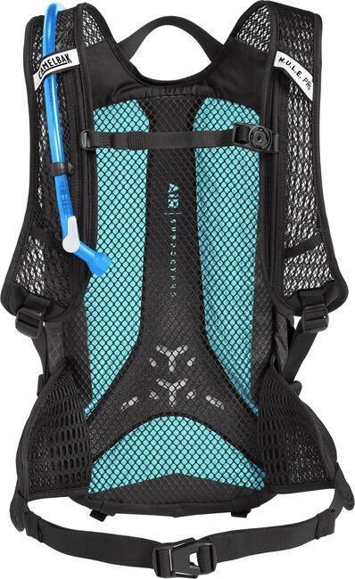 CamelBak Zaino M.U.L.E. Pro 14 Donna con Sacca Idrica da 3L - Nero/Bianco, Taglia Unica