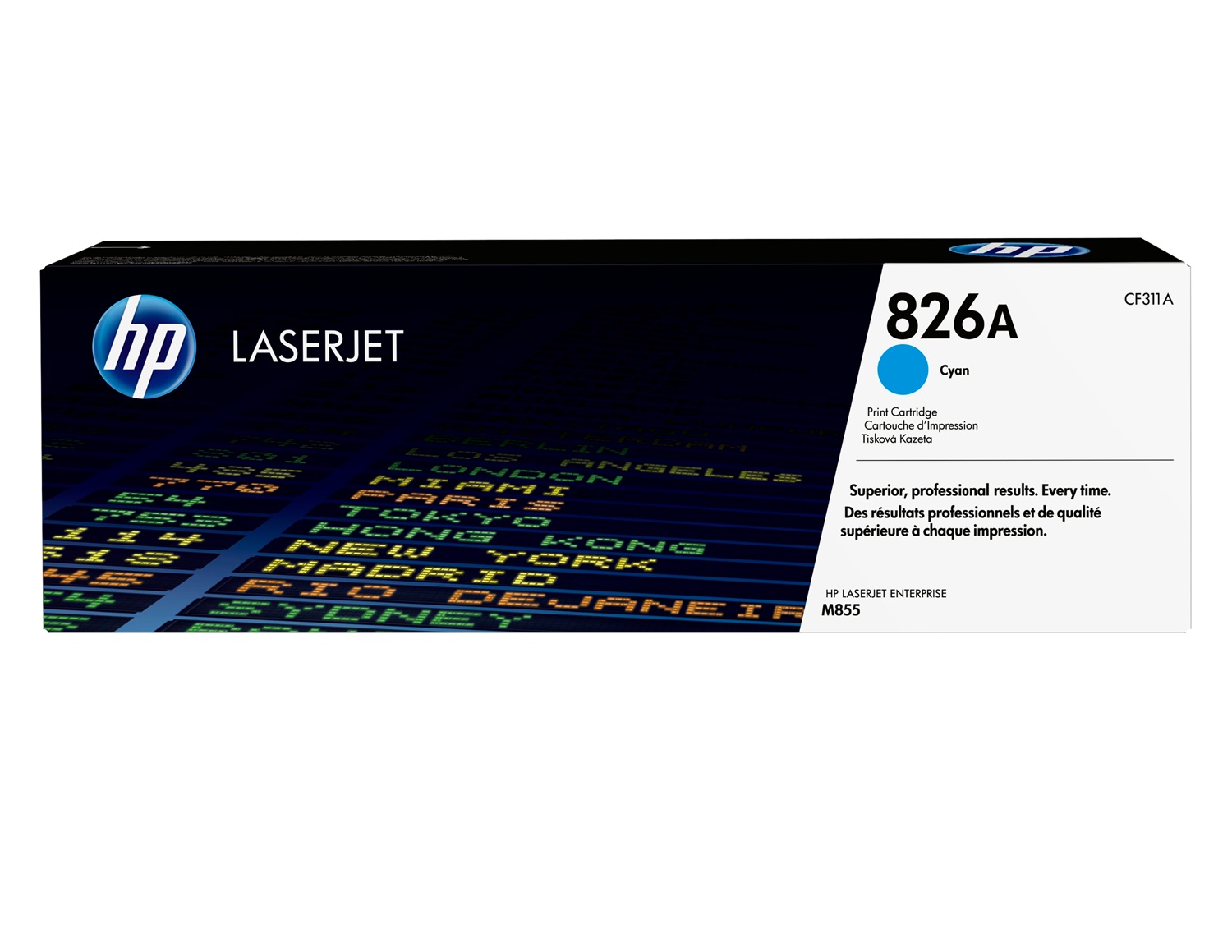 HP Cartuccia Toner Originale Ciano 826A (CF311A) - 31.500 Pagine, Compatibile con HP Color LaserJet Enterprise M850/M855