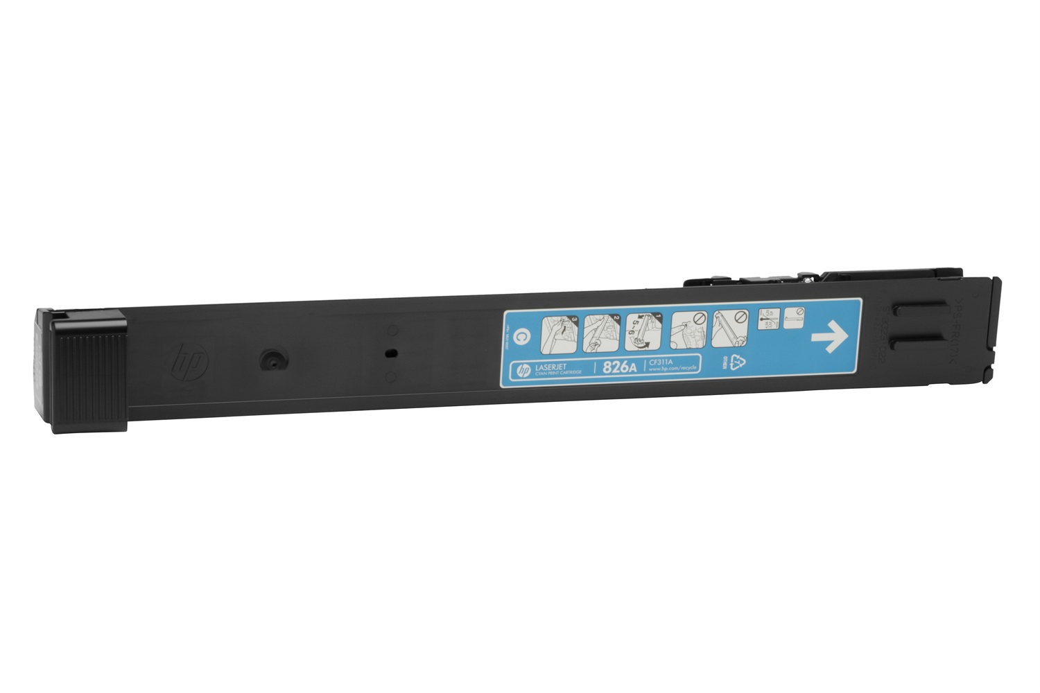 HP Cartuccia Toner Originale Ciano 826A (CF311A) - 31.500 Pagine, Compatibile con HP Color LaserJet Enterprise M850/M855