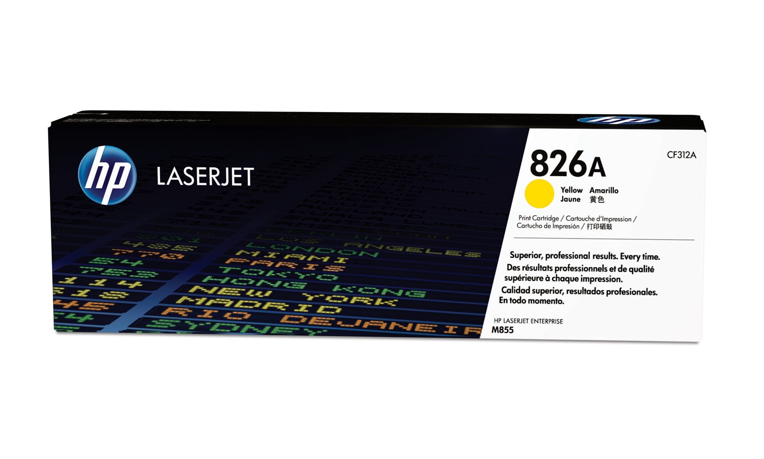 HP Toner Originale Giallo 826A CF312A - Resa 31.500 Pagine, Compatibile con HP Color LaserJet Enterprise M855