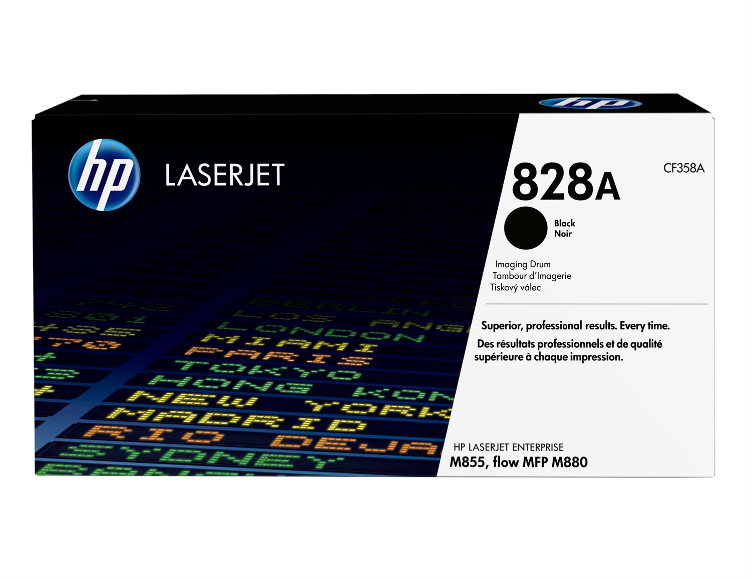HP 828A Tamburo di Stampa Nero CF358A - 30000 Pagine, Compatibile con HP LaserJet M855 e MFP M880
