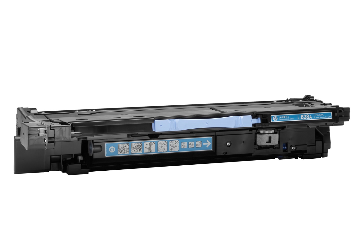 HP 828A Tamburo Originale Ciano CF359A - 30.000 Pagine per Stampanti LaserJet Enterprise M855 e MFP M880