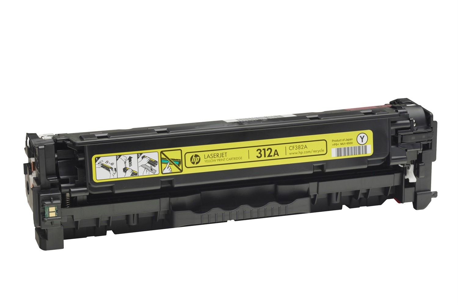 HP Toner Originale Giallo CF382A 312A - 2700 Pagine per LaserJet Pro MFP M476DN/DW/NW