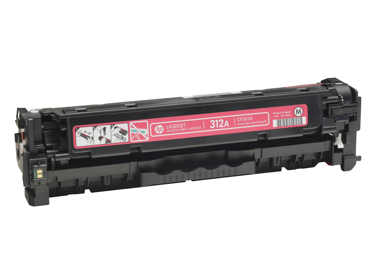 HP Toner Originale Magenta CF383A 312A - 2700 Pagine per LaserJet Pro M476DN/DW/NW