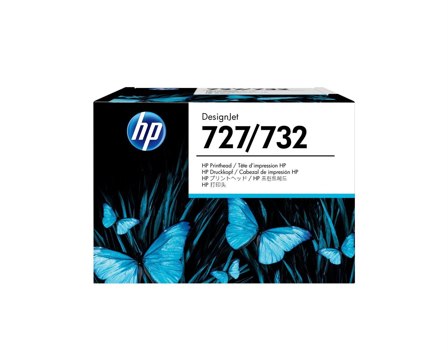 HP Testina di Stampa B3P06A 727 - Getto Termico d'Inchiostro, Compatibile con DesignJet T920/T1500, Colori: Nero, Ciano, Magenta, Giallo, Grigio