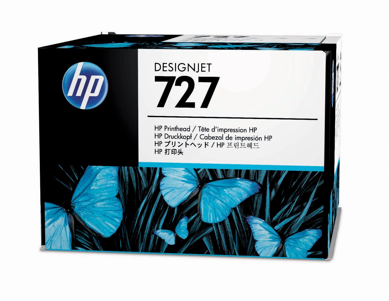 HP Testina di Stampa B3P06A 727 - Getto Termico d'Inchiostro, Compatibile con DesignJet T920/T1500, Colori: Nero, Ciano, Magenta, Giallo, Grigio