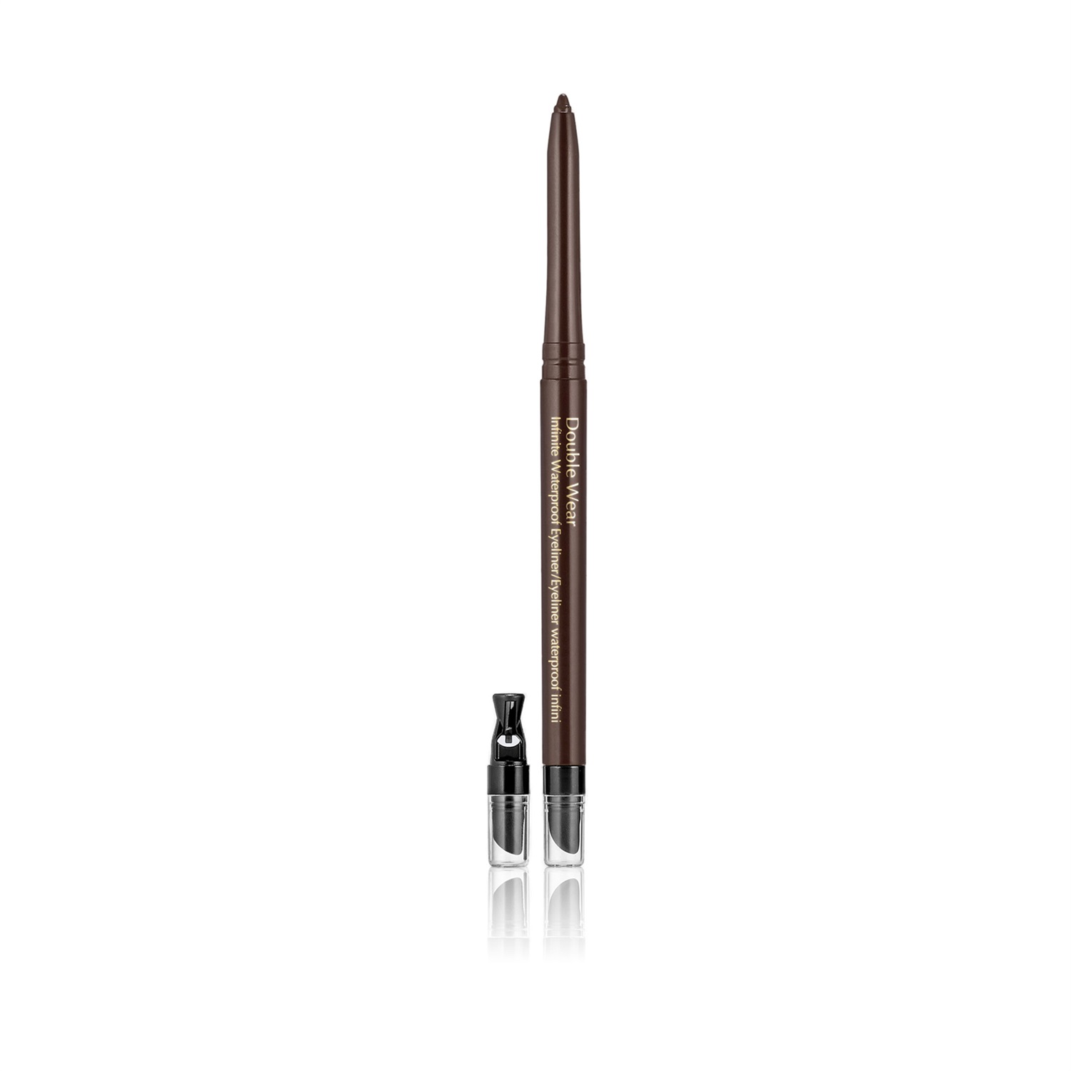 Estée Lauder Double Wear Infinite Waterproof Eyeliner Espresso - 0.35 g, Impermeabile, Fino a 24 Ore di Durata, Punta Morbida e Temperino Incorporato