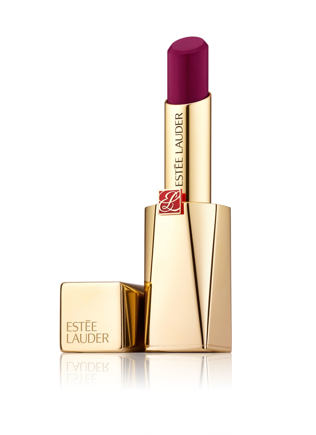 Estée Lauder Pure Color Desire Matte Lipstick 413 Devastate - Rossetto Vellutato, Alta Pigmentazione, Fino a 8 Ore di Tenuta