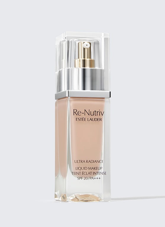 Estée Lauder Re-Nutriv Ultra Radiance Liquid Makeup SPF 20 2C3 Fresco - Fondotinta Liquido Idratante con Finish Luminoso, 30 ml