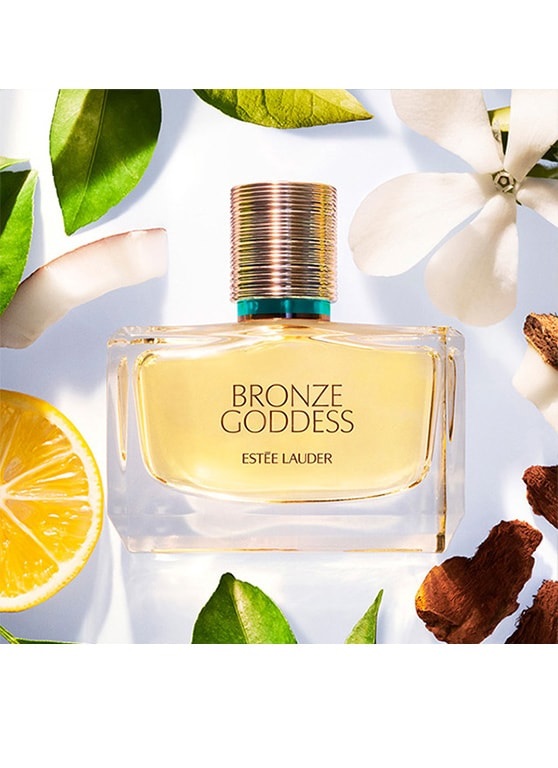 Estée Lauder Bronze Goddess Eau Fraîche Eau de Parfum 100 ml - Fragranza Floreale Fruttata con Bergamotto, Ambra, Fiore di Tiara e Vaniglia