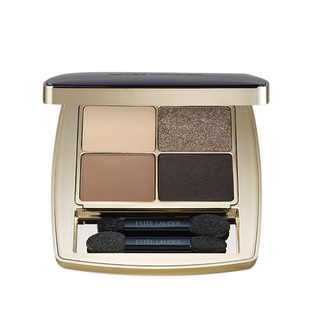 Estée Lauder Pure Color Envy Luxe EyeShadow Quad 04 Desert Dunes - Palette di Ombretti con 4 Colori Vibranti e Finish Multi-Finish