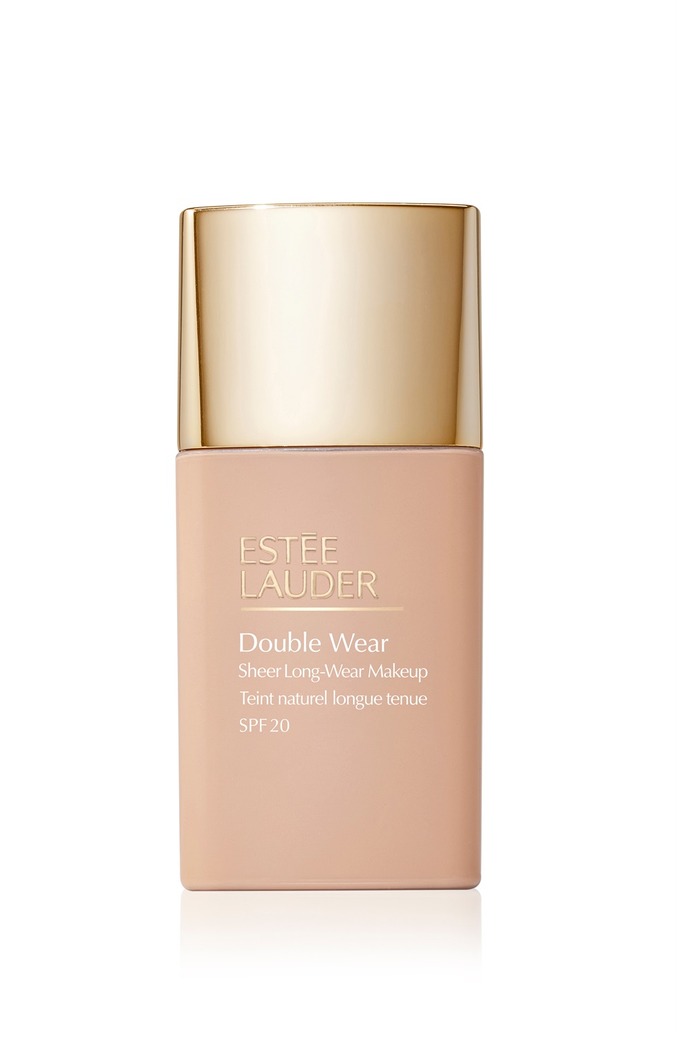 Estée Lauder Double Wear Sheer Long-Wear Makeup SPF 20 2C2 Pale Almond 30ml - Fondotinta Liquido con Finish Naturale e Copertura Modulabile