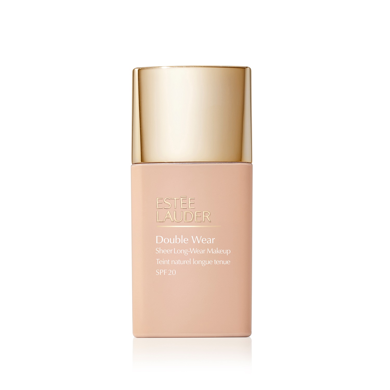 Estée Lauder Double Wear Sheer Long-Wear Makeup SPF 20 1C1 Cool Bone 30ml - Fondotinta Liquido Idratante con Finish Naturale e Copertura Modulabile