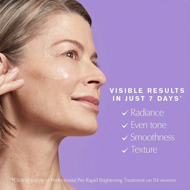 Estée Lauder Perfectionist Pro Rapid Brightening Treatment Serum con Ferment³ e Vitamina C - Siero Viso Illuminante 50 ml