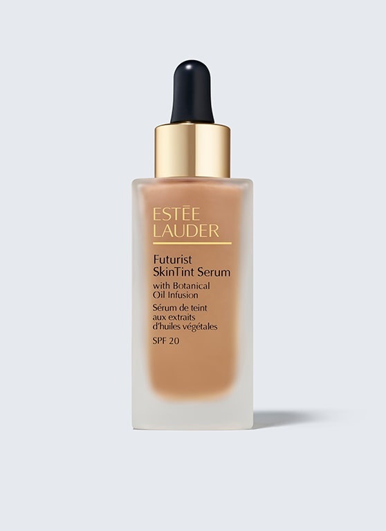 Estée Lauder Futurist SkinTint Serum Foundation 3C2 Pebble - Fondotinta Trattante con SPF 20, Finish Naturale e Luminoso, 30 ml