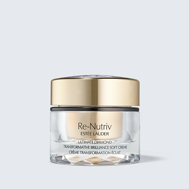 Estée Lauder Re-Nutriv Ultimate Diamond Transformative Brilliance Soft Creme 50ml - Crema anti-età rimpolpante, idratante e levigante per viso e collo