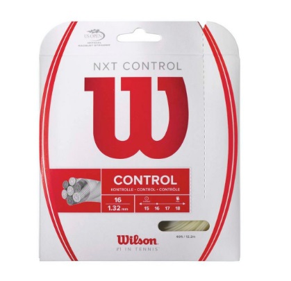 Wilson Corda da Tennis NXT Control 1,32 mm Multifilamento 12,2 m - Comfort e Controllo