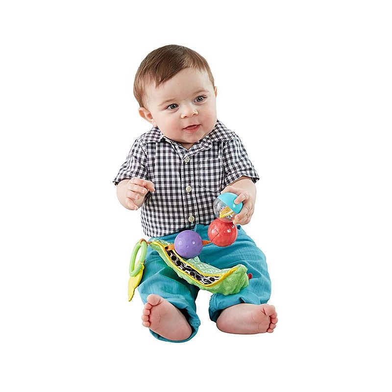 Fisher-Price DRD79 - Giocattolo Educativo Pisellini 5 Sensi con Colori Accesi e Suoni