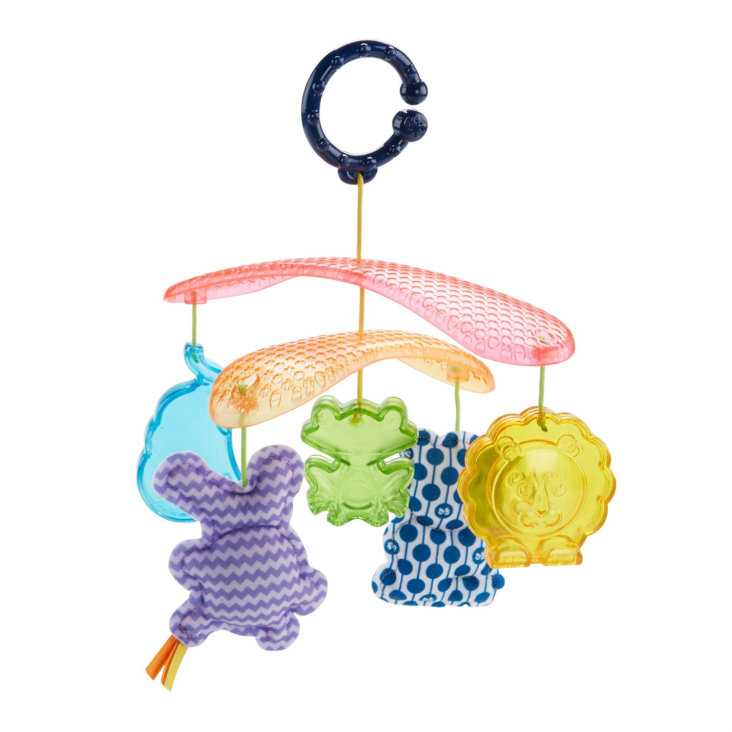 Fisher-Price DYW54 Giostrina degli Animaletti da Passeggio per Neonati - 5 Giocattoli Sospesi