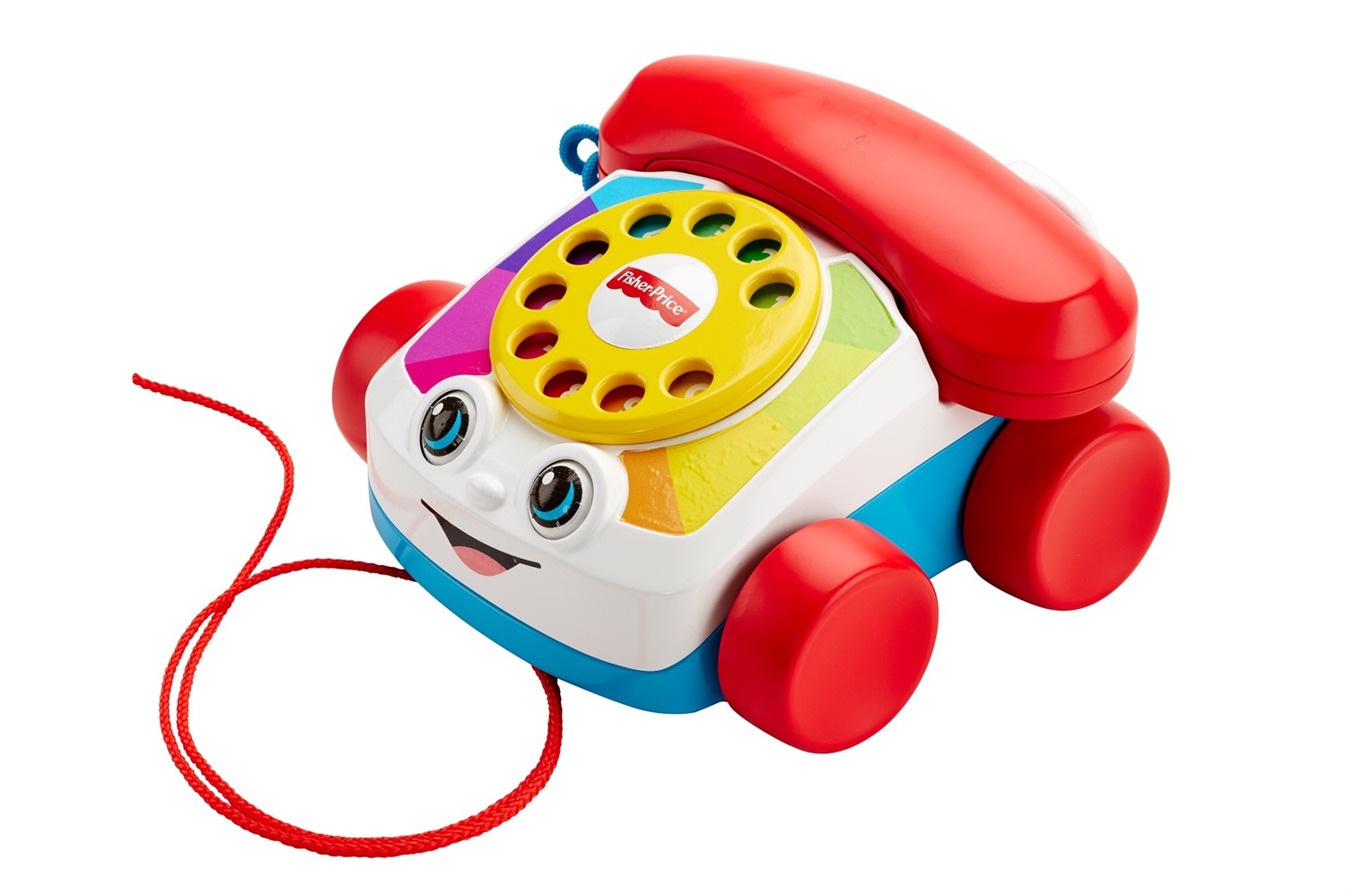Fisher-Price FGW66 Telefono Chiacchierone Trascinabile per Bambini 1 Anni con Suoni e Occhi Mobili
