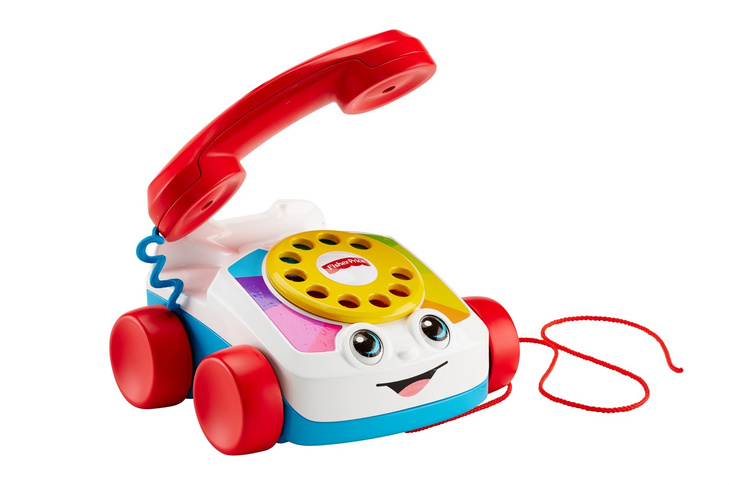 Fisher-Price FGW66 Telefono Chiacchierone Trascinabile per Bambini 1 Anni con Suoni e Occhi Mobili