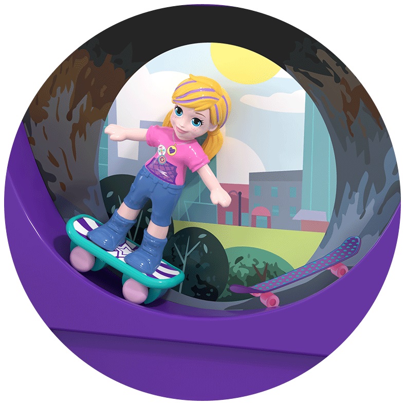 Polly Pocket FRY98 casa per le bambole