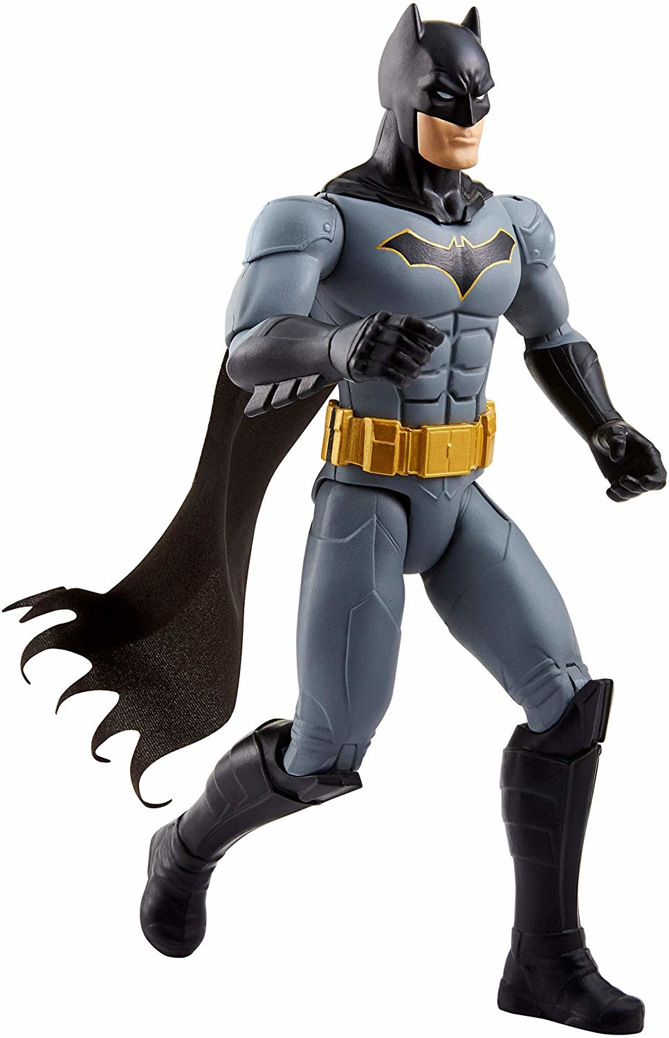 DC Comics Batman Articolato 30 cm - Figura con Tuta Potenziata e 11 Punti di Articolazione