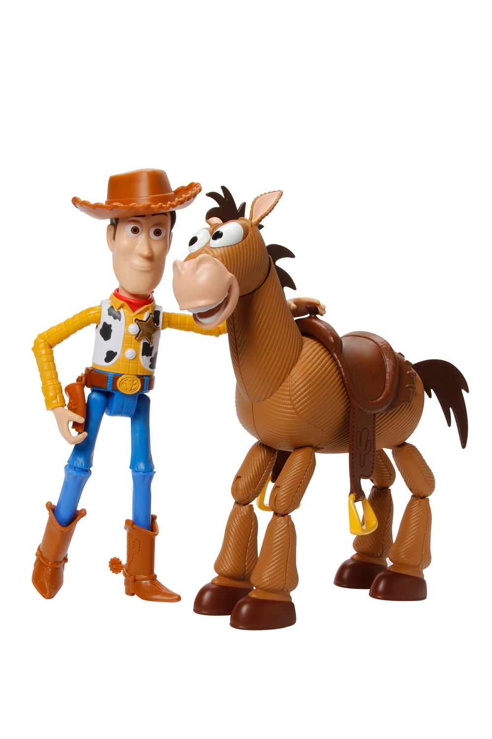Mattel Toy Story - Set Avventura Woody e Bullseye, Personaggi Snodati in Scala Fedele, Giocattolo per Bambini 3 Anni